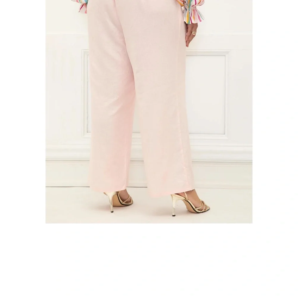 💗The Paperbag Waist Wide Leg Pants from ELOQUII Elements, NWT size 16 - Picture 2 of 4